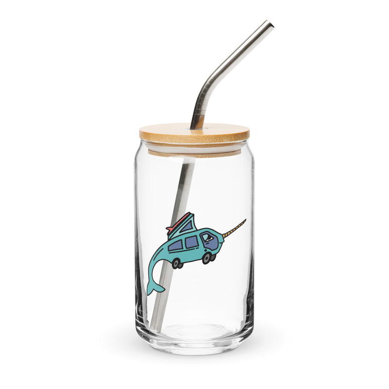 Narwhal Ned Can-Shaped Pint Glass