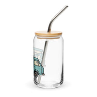 Thumbnail of Dog in Van Can-Shaped Pint Glass