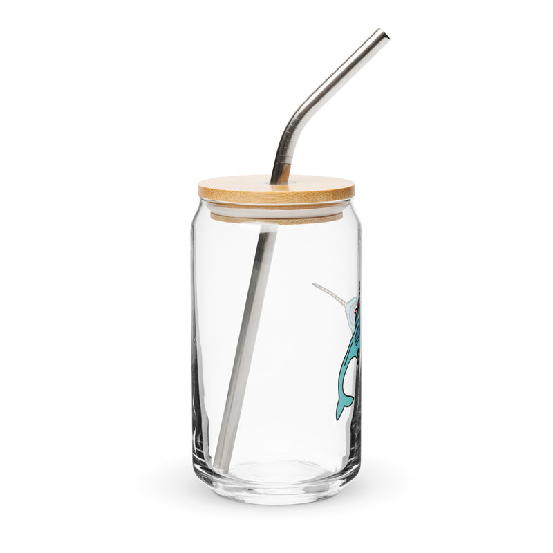 Narwhal Ned Can-Shaped Pint Glass