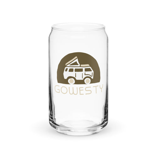 Rollyn GoWesty Logo Pint Glass