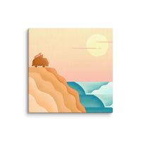 Thumbnail of Baja Surf Canvas Print