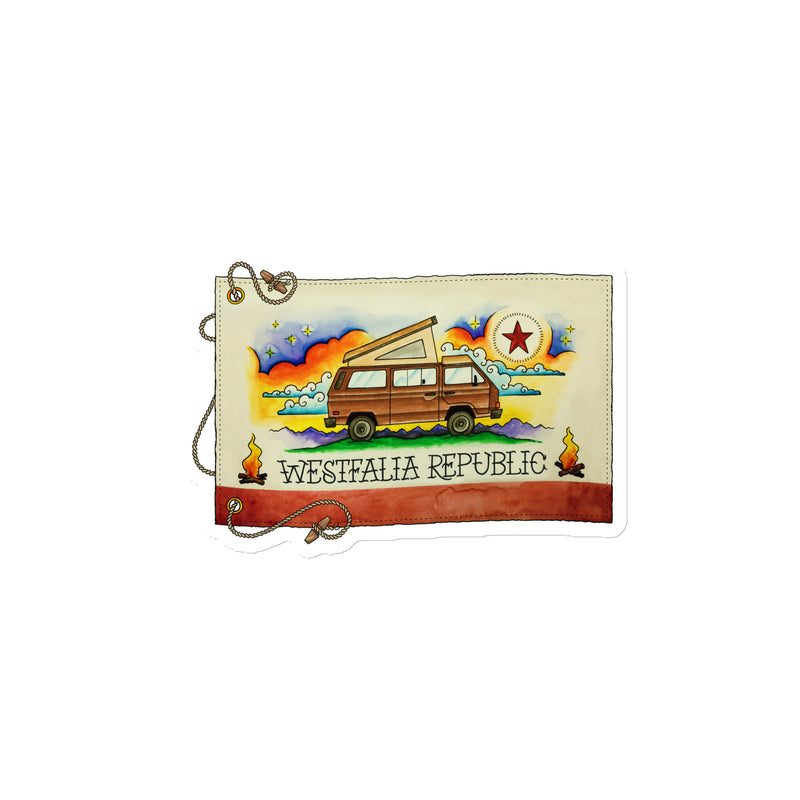 Westfalia Republic Magnet