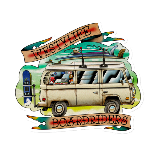 Westy Life Boardriders Magnet