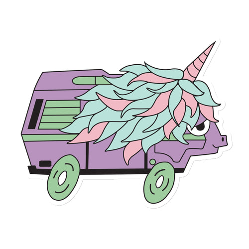 High-Top Hazel Unicorn Magnet