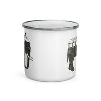 Thumbnail of Easy Ride Elephant Enamel Mug