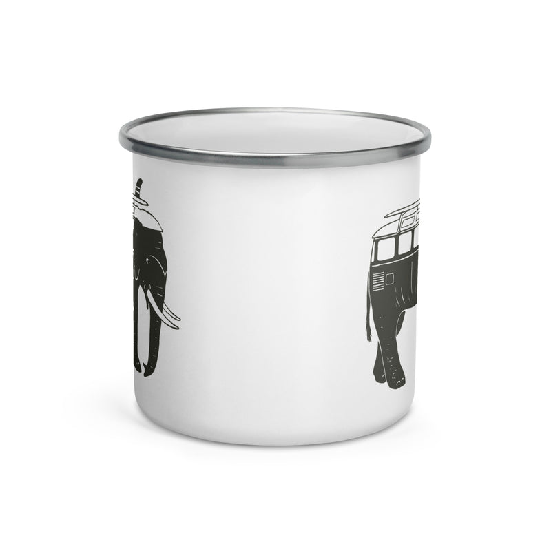 Easy Ride Elephant Enamel Mug