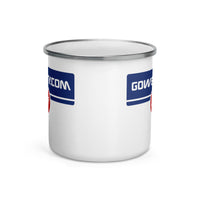 Thumbnail of GoWesty Tasse en émail avec logo cheval