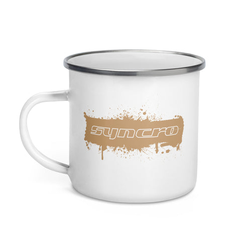 Syncro Splatter Enamel Mug