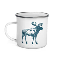 Thumbnail of Moose Meet-Up Enamel Mug