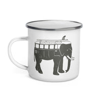 Thumbnail of Tasse en émail éléphant Easy Ride