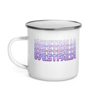 Thumbnail of Westfalia 80's Print Enamel Mug