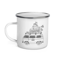 Thumbnail of RAD Vanagon Enamel Mug