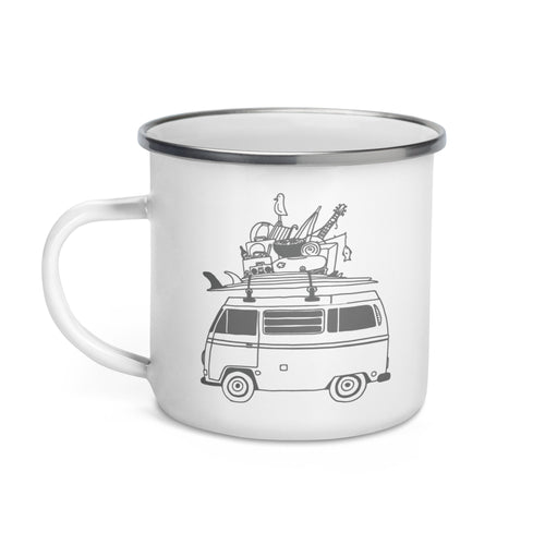 Tasse en émail de bus RAD