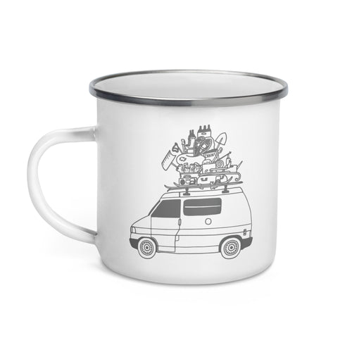 Tasse en émail RAD Eurovan