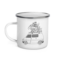 Thumbnail of RAD Eurovan Enamel Mug