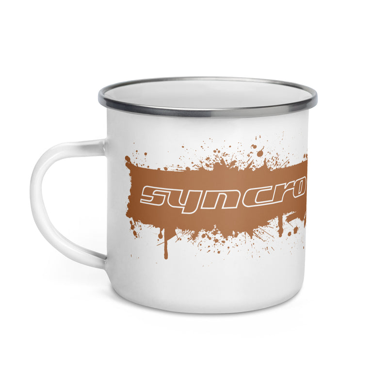 Syncro Splatter Enamel Mug