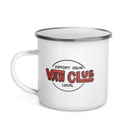 Thumbnail of Support Your Local Van Club Enamel Mug