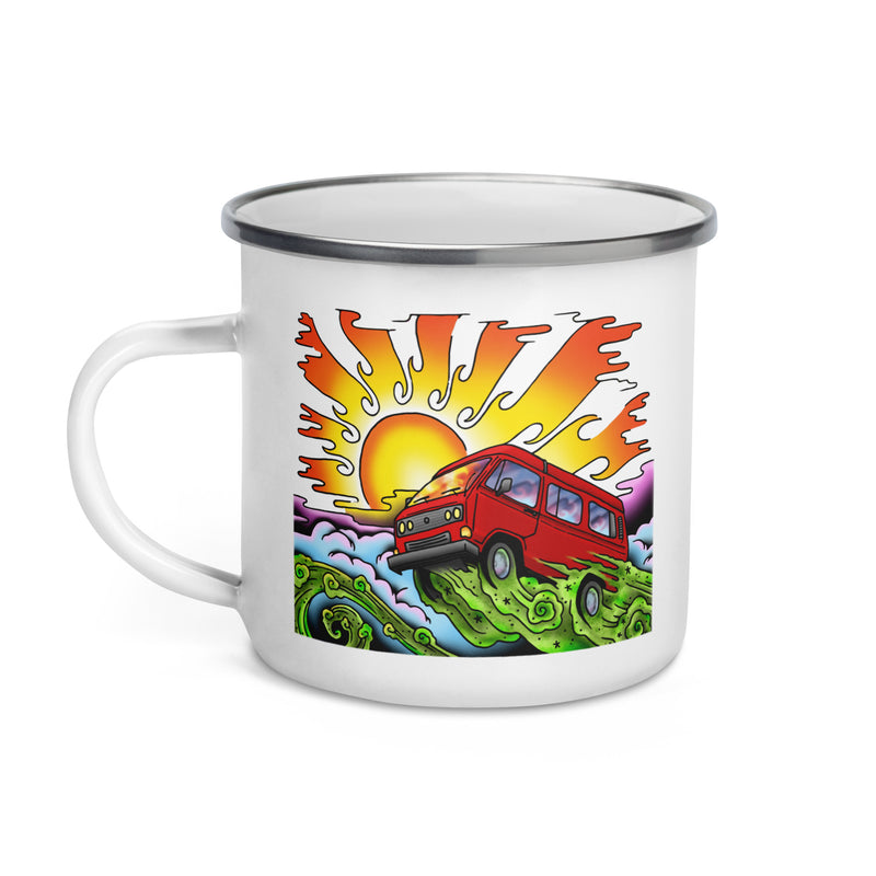 Van & Sun Enamel Mug