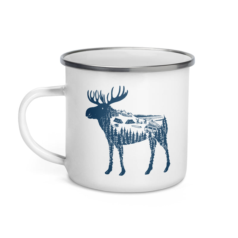 Tasse émaillée Moose Meet-Up