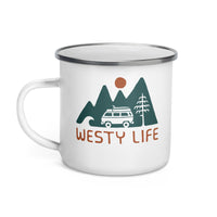 Thumbnail of Westy Life Enamel Mug