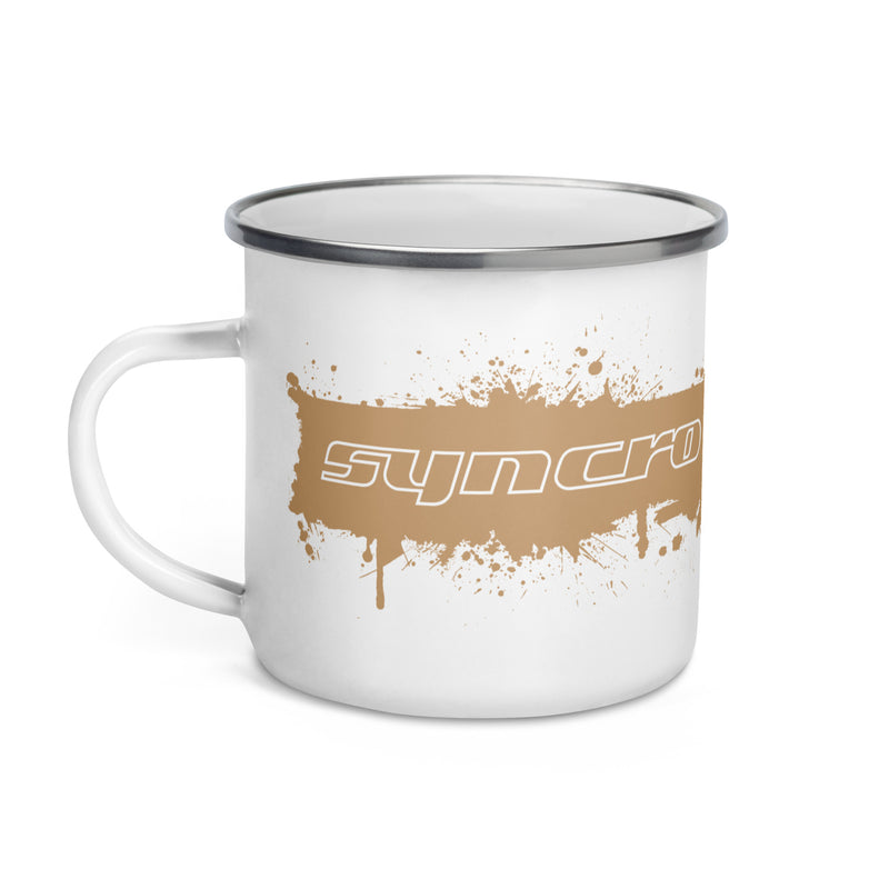 Syncro Splatter Enamel Mug