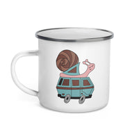 Thumbnail of Sally Snail Enamel Mug