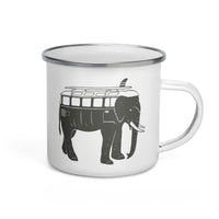 Thumbnail of Tasse en émail éléphant Easy Ride