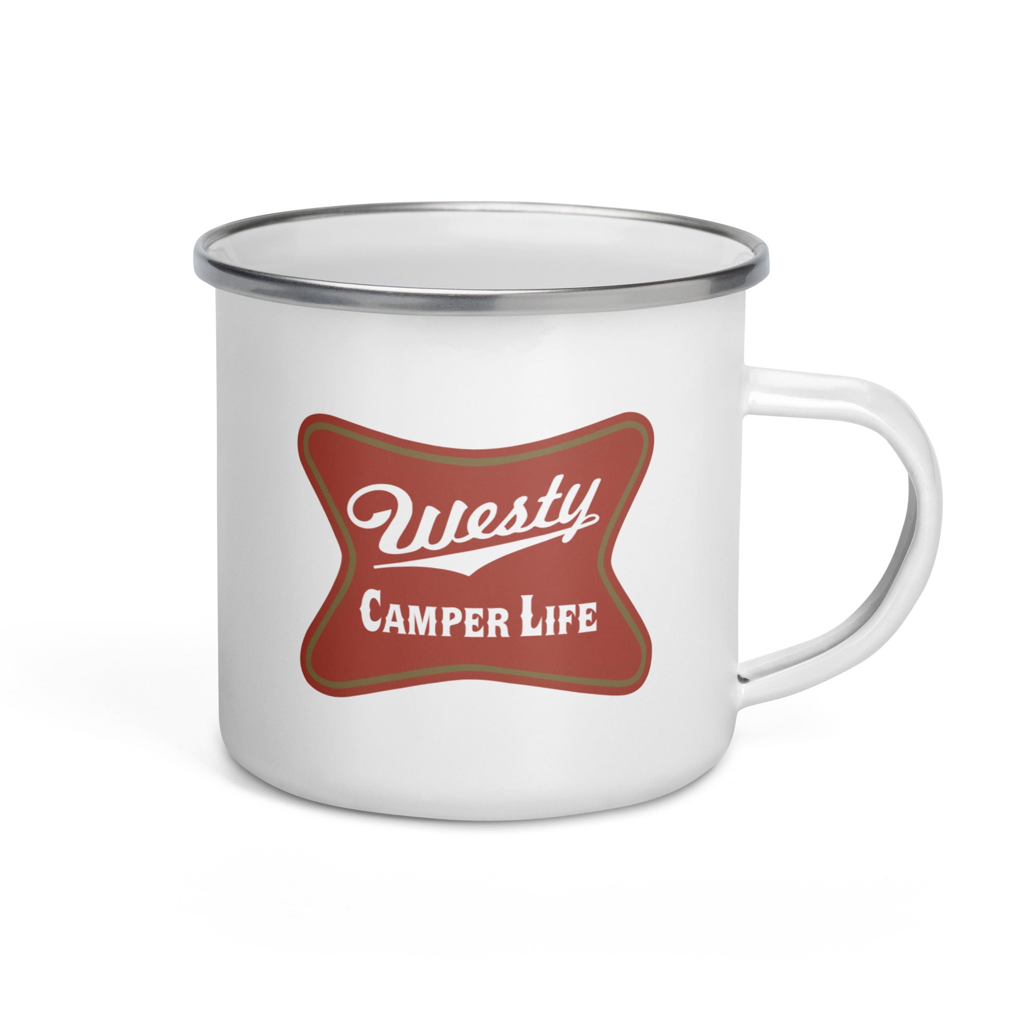 Westy Camper Life Enamel Mug | 3910777_11189 | GoWesty