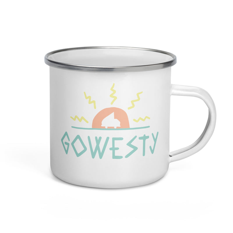 MAK GoWesty Logo Enamel Mug