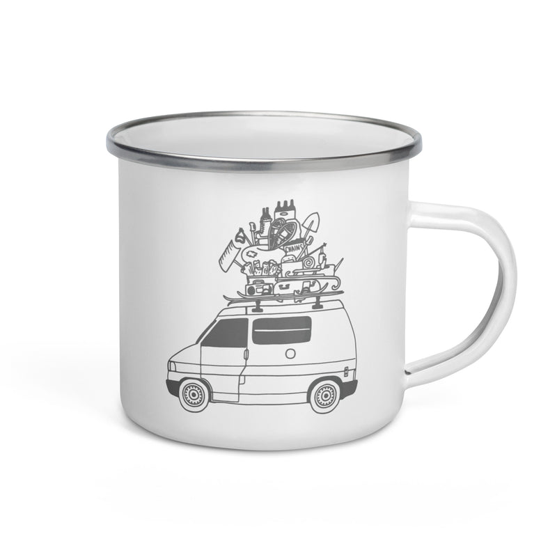 RAD Eurovan Enamel Mug