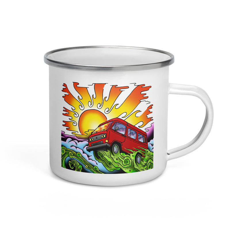 Van & Sun Enamel Mug