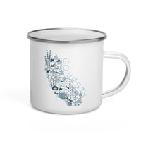 Thumbnail of Golden State Westy Enamel Mug