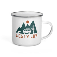 Thumbnail of Tasse en émail Westy Life