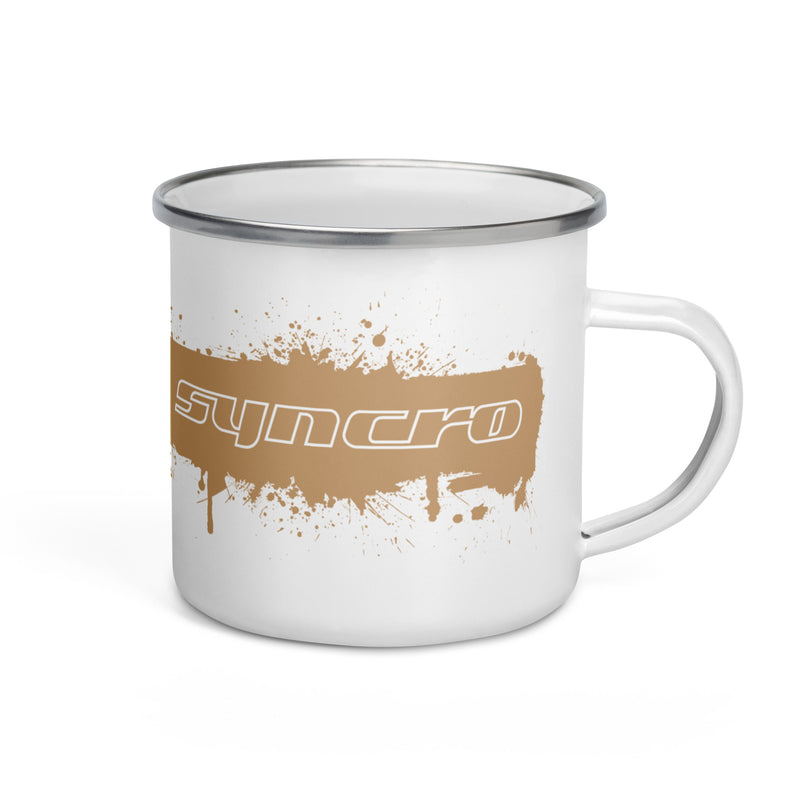 Syncro Splatter Enamel Mug