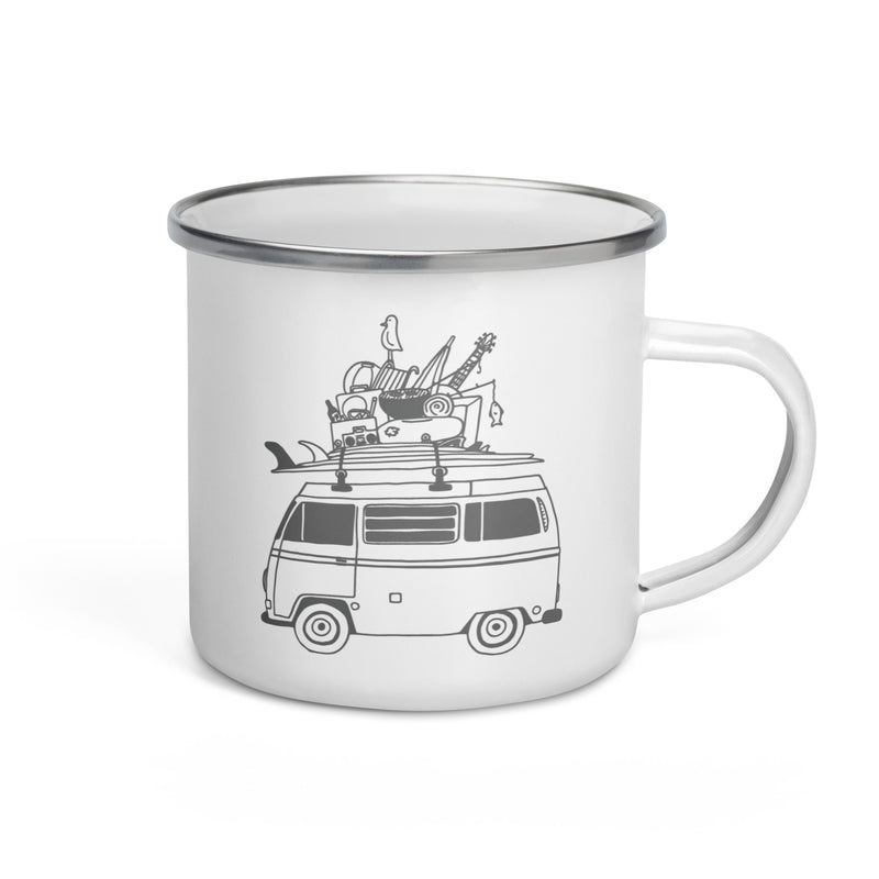 RAD Bus Enamel Mug