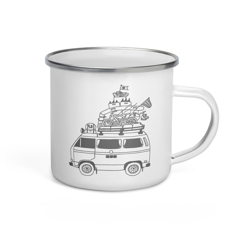 RAD Vanagon Enamel Mug