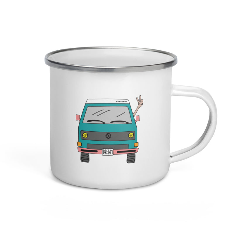 Dream Machine Enamel Mug