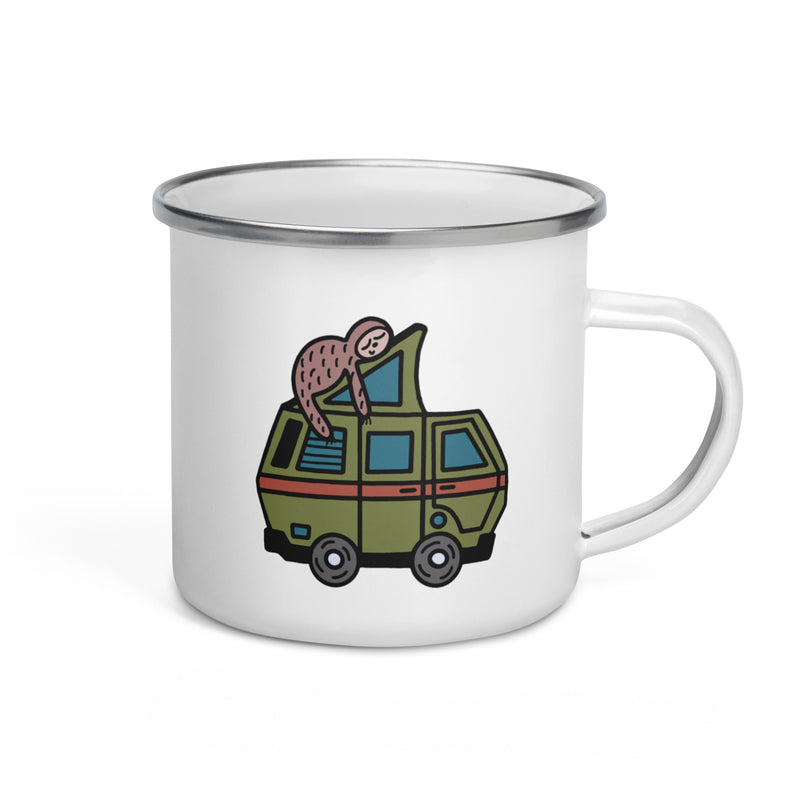 Stewie Sloth Enamel Mug