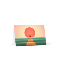 Thumbnail of Sunset Road Greeting card