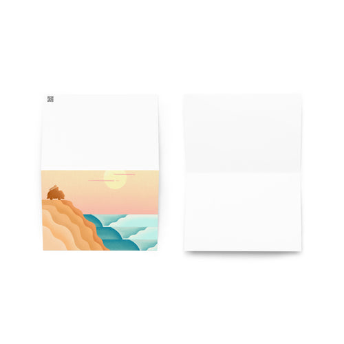 Baja Surf Greeting Card