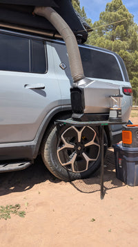 Thumbnail of Small Aluminum Tire Table