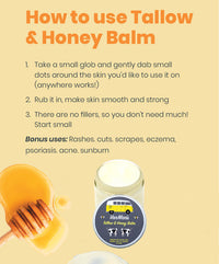Thumbnail of Bison Tallow & Honey Balm - 2 oz *No Essential Oils*