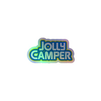 Thumbnail of Jolly Camper Holographic Sticker