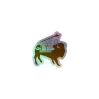 Thumbnail of Buffalo Roam Vanimal Holographic Sticker