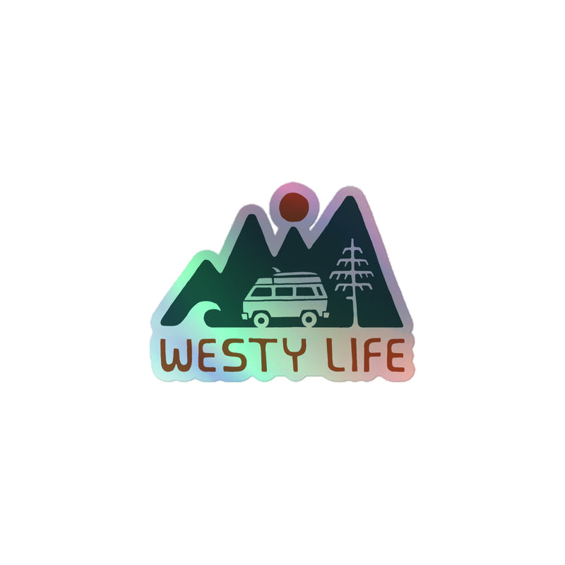 Rollyn Westy Life Holographic Sticker