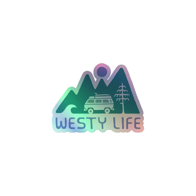 Rollyn Westy Life Holographic Sticker