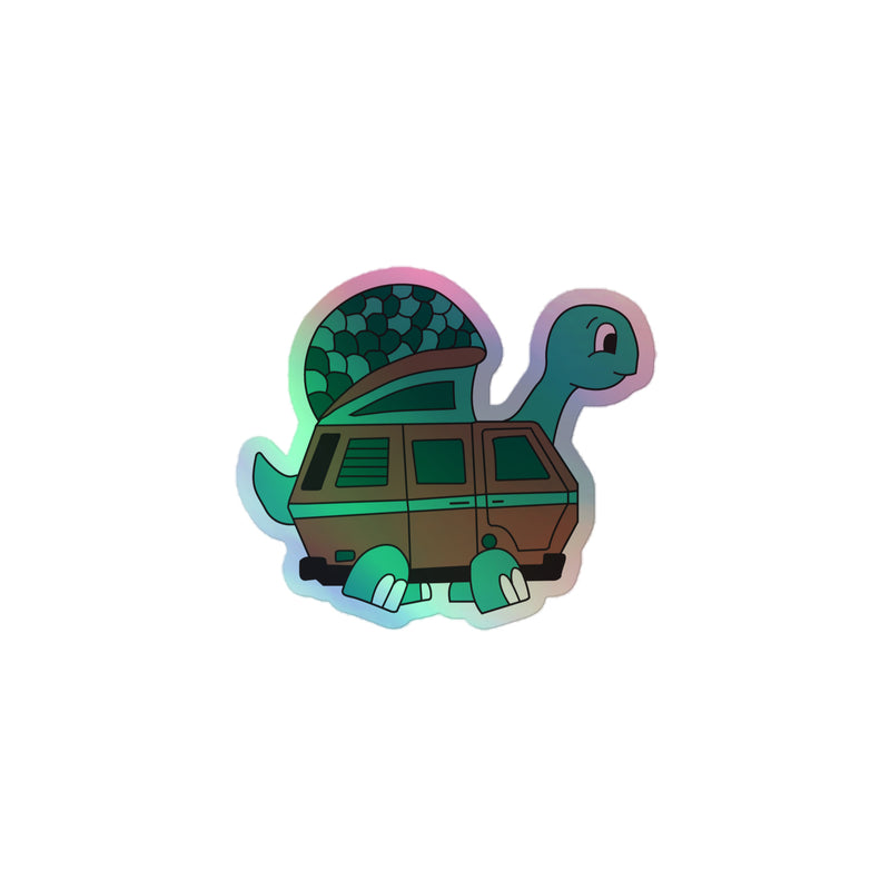 Tom Turtle Holographic Sticker