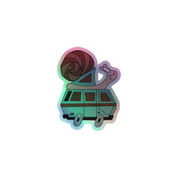 Thumbnail of Sally Snail Holographic Sticker