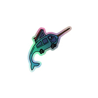 Thumbnail of Narwhal Ned Holographic Sticker