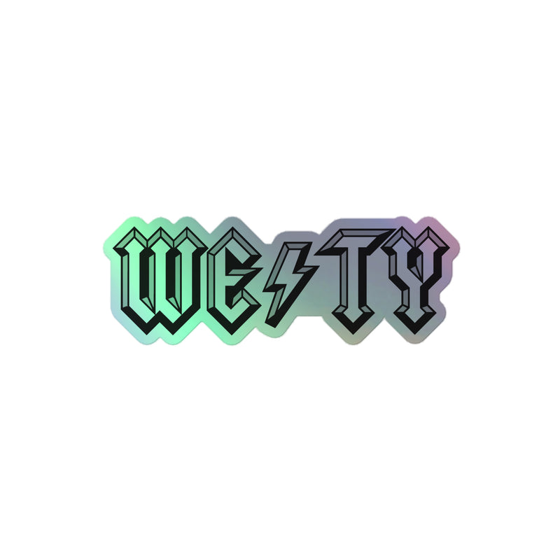 High Voltage Westy Holographic Sticker